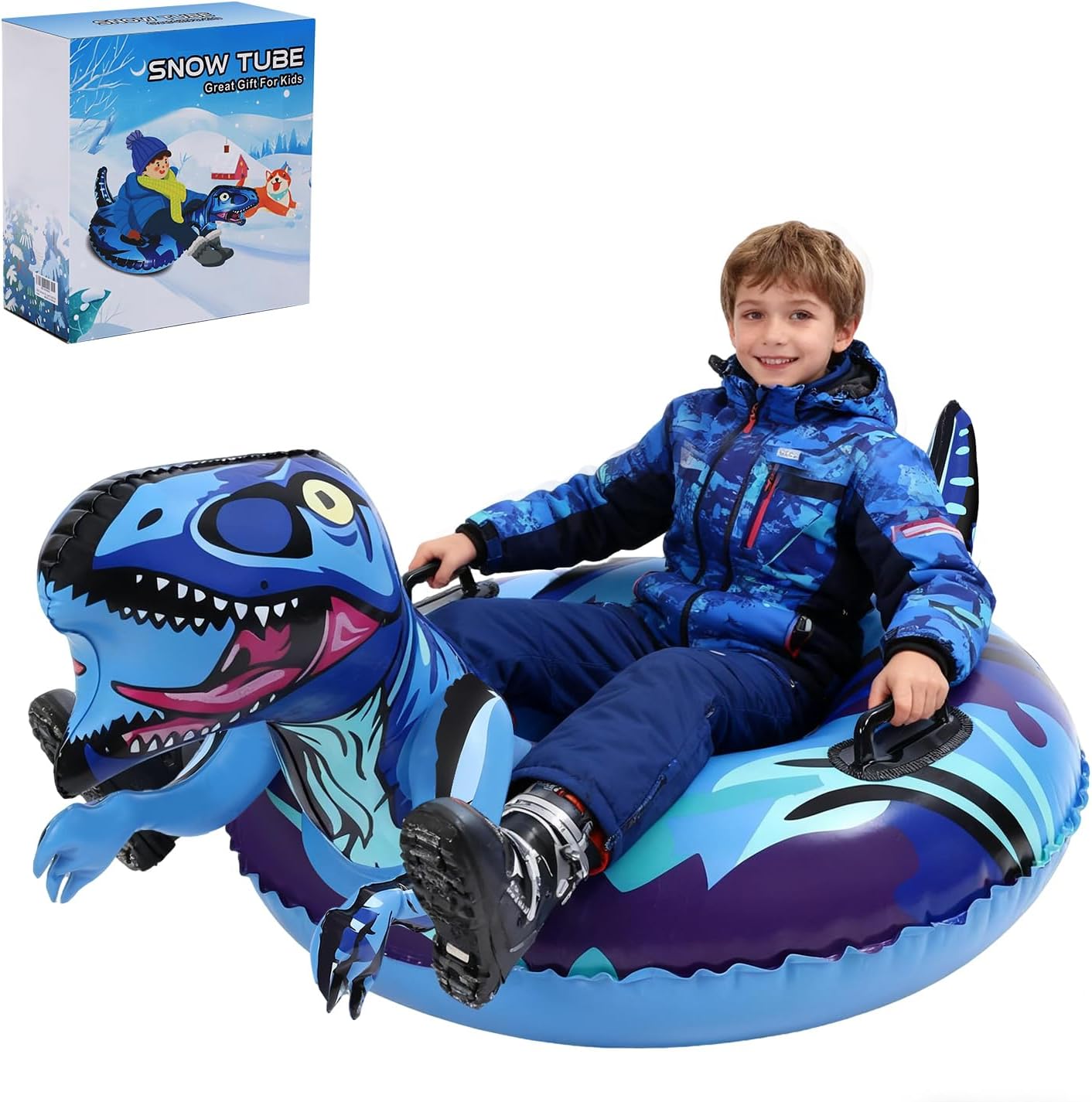 Dinosaur Snow Tube