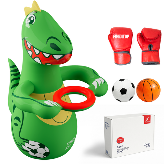 Dinosaur Inflatable Punching Bag for Kids