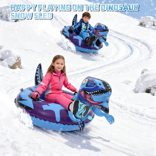 Dinosaur Snow Tube